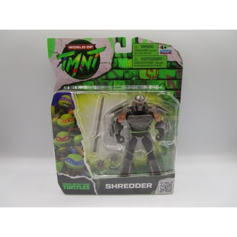World of Teenage Mutant Ninja Turtles Shredder 4" Action Figure Playmates Toys